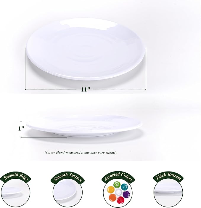 11-Inch Melamine Plates - Image 4