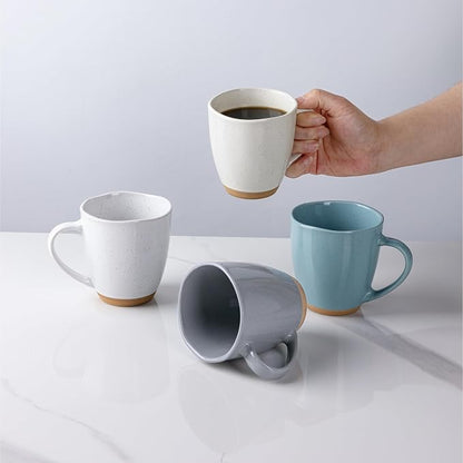 AmorArc 12oz Coffee Mugs, Ceramic Coffee Mugs set of 4 - Image 7