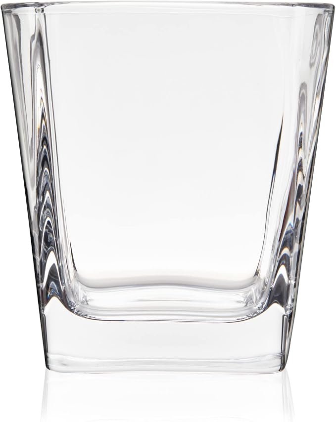 TRUE Square Rocks Glass, Old Fashioned Whiskey Glasses, Superb Drinking Cups - Image 8