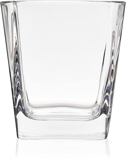 TRUE Square Rocks Glass, Old Fashioned Whiskey Glasses, Superb Drinking Cups - Image 8