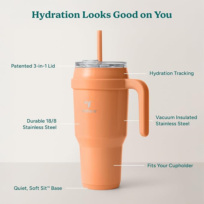 REDUCE 40 oz Stainless Steel Tumbler - Image 4