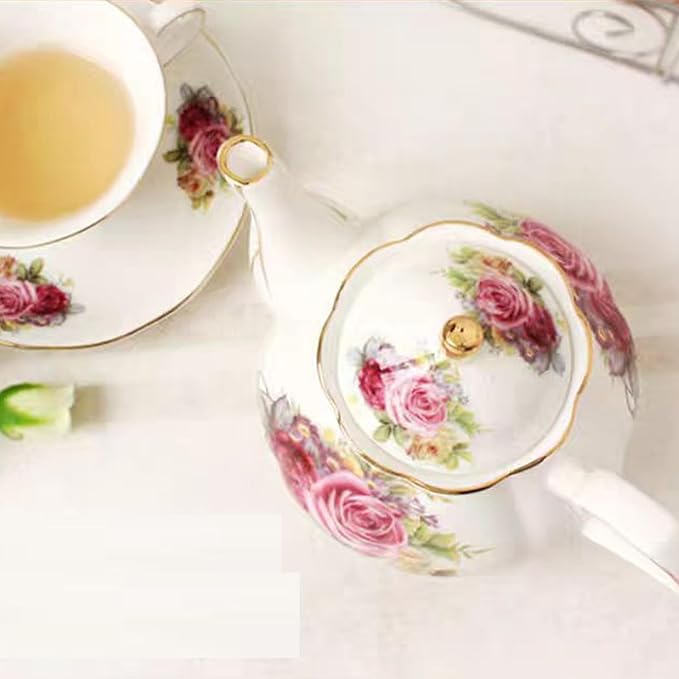 Ceramic Coffee Tea Gift Sets, European Luxury Tea Set, Suitable as A Gift - Image 8