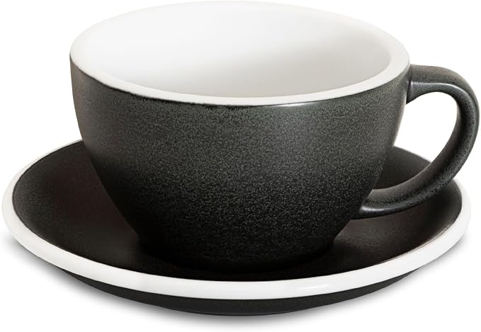 Loveramics Matt Cappuccino Cup, 10 oz Ceramic Latte Art Mug by LoveramicsUSA