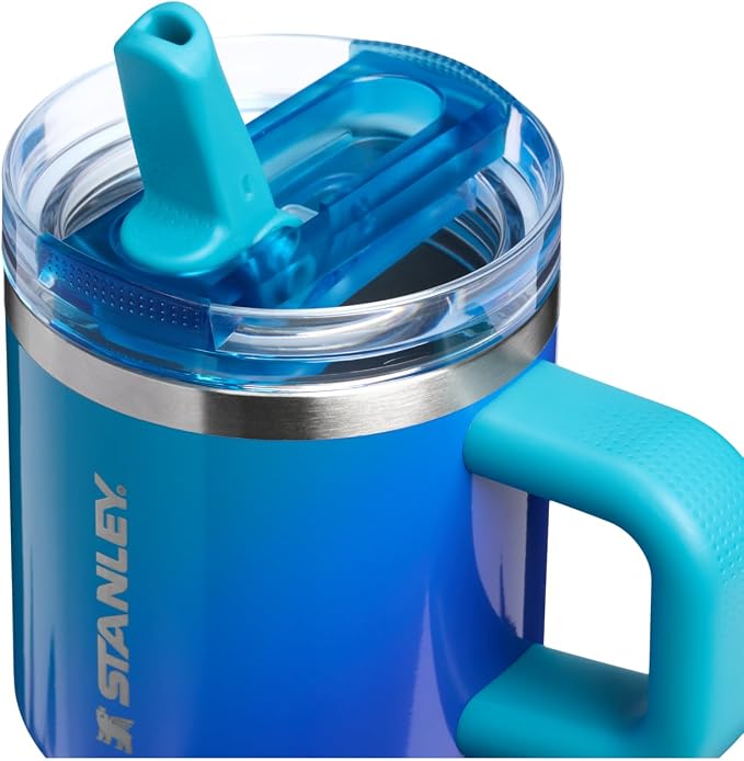 STANLEY Quencher ProTour Flipstraw Tumbler, 20 oz, Sea Glass Aura | Built-In - Image 3