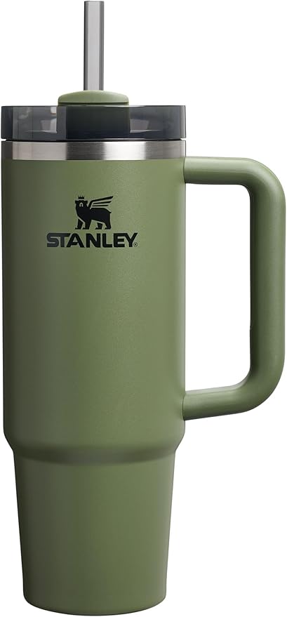 STANLEY Quencher H2.0 Flow State Tumbler, 30 oz, Dried Pine | Handle and Straw by Unknown