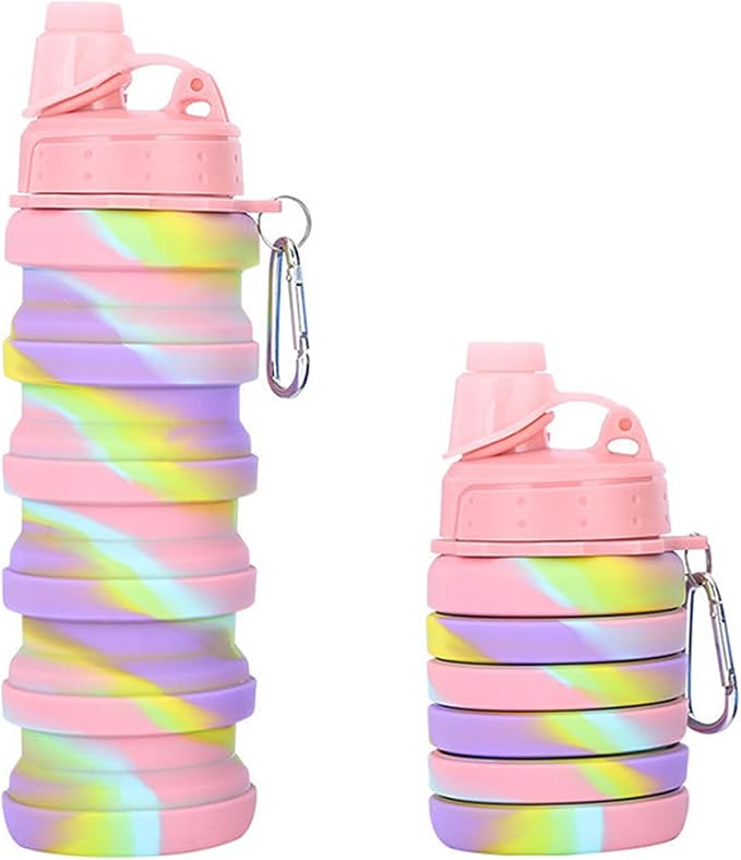 Collapsible Water Bottles Travel water bottle Sports Portable Sport Water - Image 3