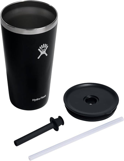 28 OZ All Around Tumbler Straw LID Black - Image 8
