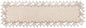 Phantomon Neutral Linen Table Runner 51 Inches Beige Embroidered Runner Lace by Phantomon