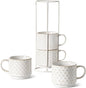 LE TAUCI Stackable Coffee Mugs Set by LETAUCI