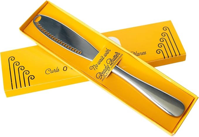 Houseify Ready Butter 3-in-1 18/10 Stainless Steel Butter Knife | 6-inch handle - Image 3