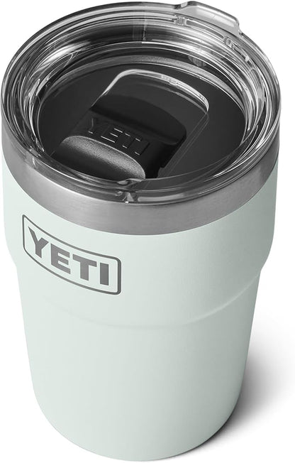 YETI Rambler 16 oz Stackable Tumbler, Vacuum Insulated, Stainless Steel - Image 3