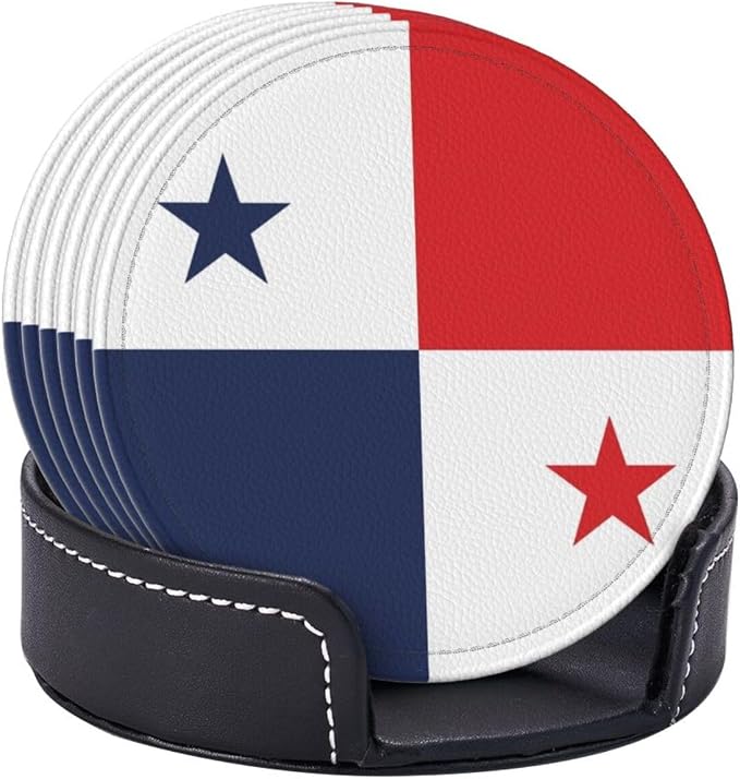 Panama Flag Coasters for Drinks - Image 8