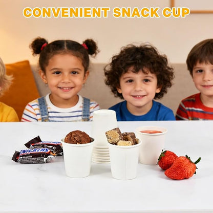 Vumdua 500 Pack 3 oz Bathroom Paper Cups, Small Coffee Cups Leak-Free Mini - Image 6