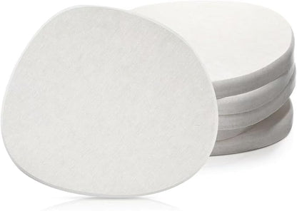 Diatomaceous Earth Coaster ，Set of 6，Unique White Absorbent Coasters by Unknown