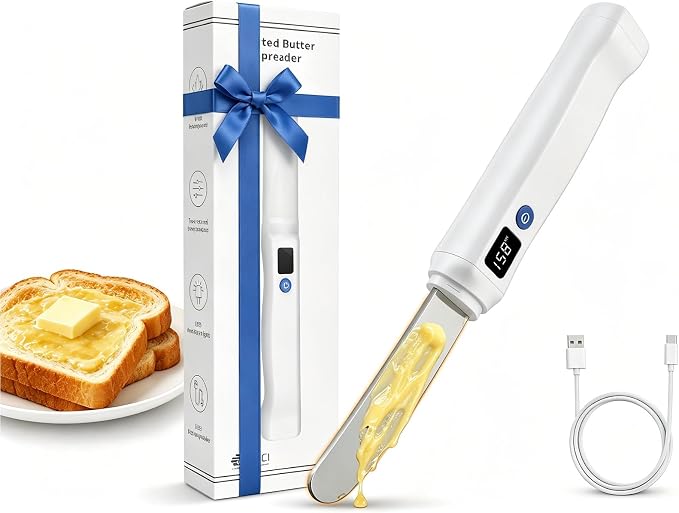 Heated Butter Knife, Rechargeable USB Electric Spreader by Unknown