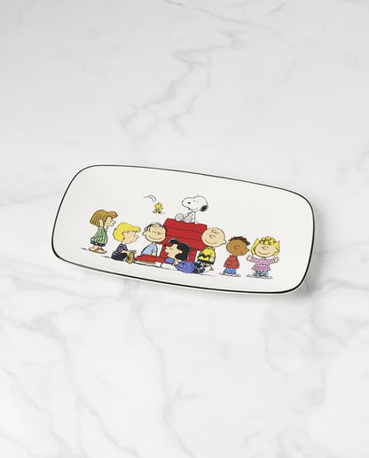 Lenox Chef Snoopy Porcelain Serving Tray | durable everyday use | 14 x 7.75 - Image 2