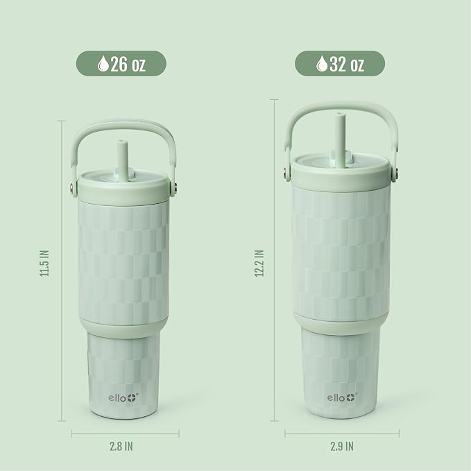Ello Oasis Go+ 26oz Insulated Stainless Steel Tumbler - Image 7