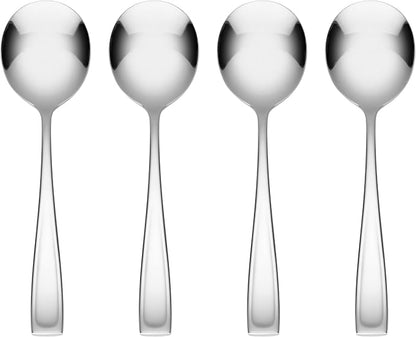 Oneida Moda Soup Spoons Silverware Set by Oneida