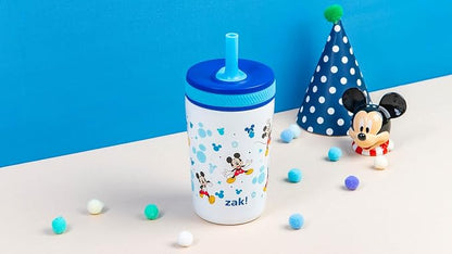Zak Designs Disney Mickey Mouse Kelso 12oz Leak-Proof Toddler Straw Cup - Image 12