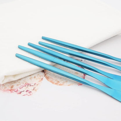 10 Pcs Blue Cheese Spreader Knife, Stainless Steel Butter Spreader Serving - Image 4