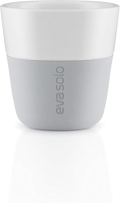 Eva Solo | 2 Espresso Tumbler Mugs | 3 oz Porcelain Coffee Cup Tumblers by EvaSolo