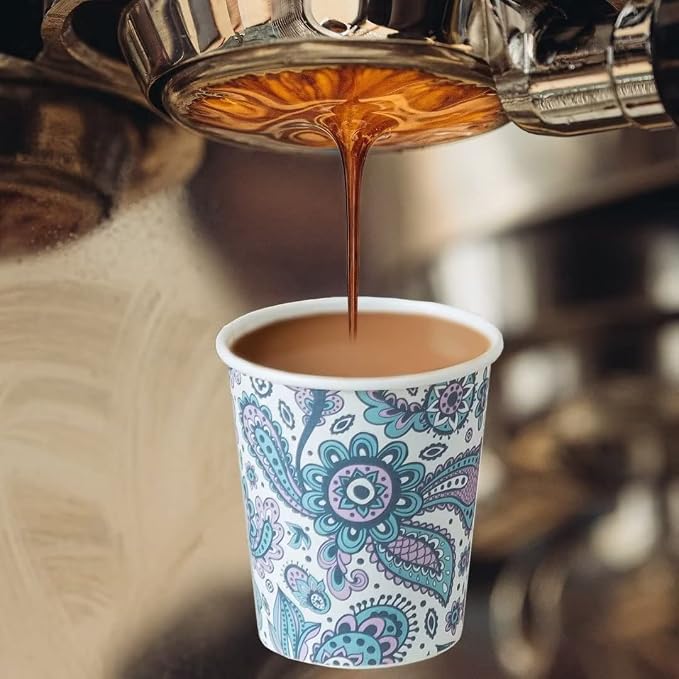 Clawsoff 300 Pack 5 oz Paper Cups Small Disposable Mouthwash Bathroom Cups | - Image 7