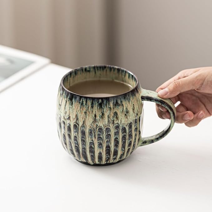 Large Ceramic Coffee Mug - 20oz Big Tea Cup - Image 4