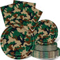 150PCS Camo Birthday Party Supplies by RVXHUA