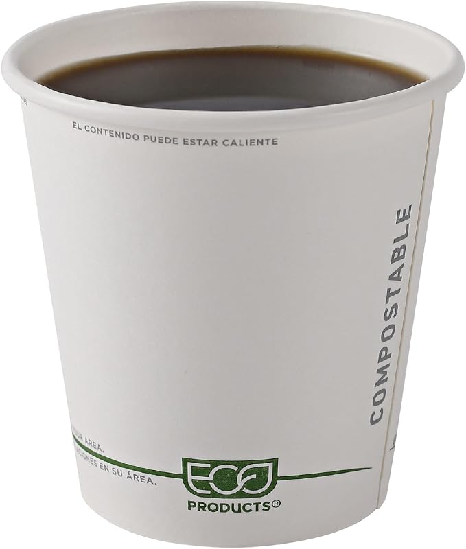 ECO PRODUCTS GreenStripe Disposable Paper Hot Cups, 10 oz - Image 9