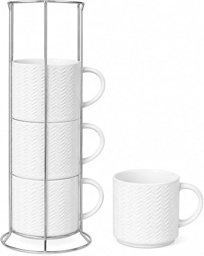 Hasense Coffee Mugs Set of 4 by Hasense