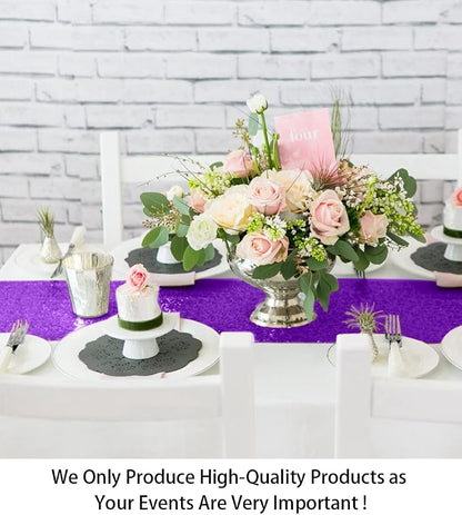 ShiDianYi 12''x72'' Sequin Table Runner - Image 2