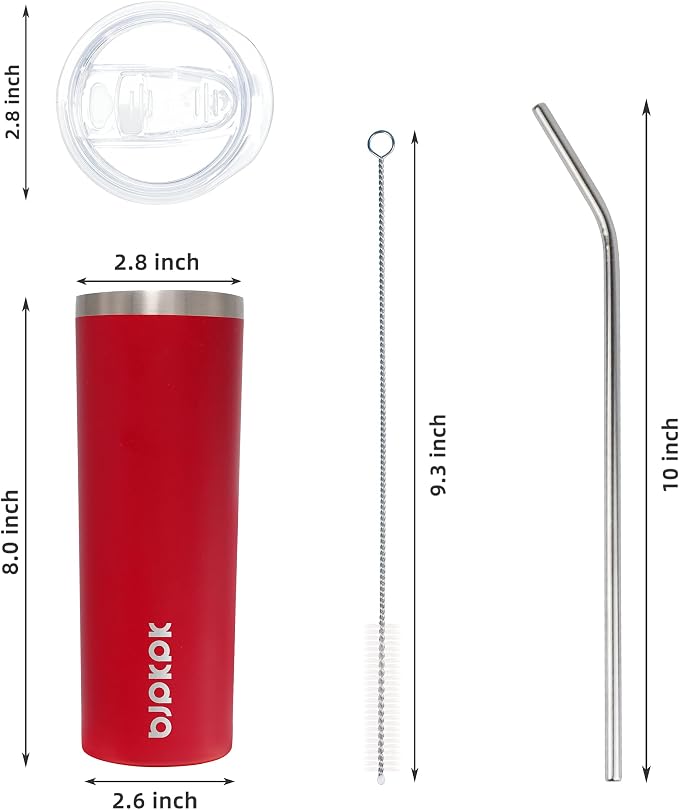 BJPKPK 20 oz Skinny Tumbler - Image 3