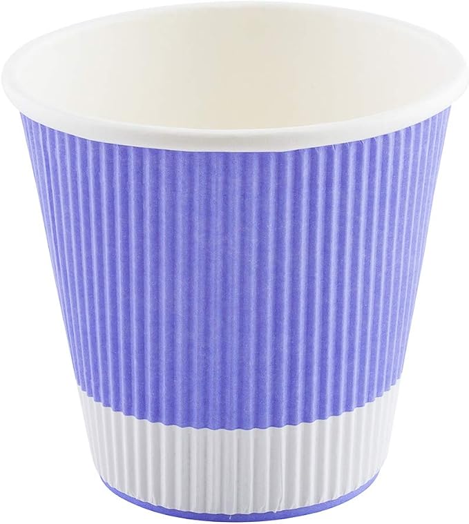 Restaurantware 8 Ounce Double Wall Disposable Coffee Cups, 500 Insulated Light - Image 5