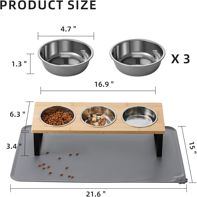 Upgraded Elevated Cat Bowls - Image 5