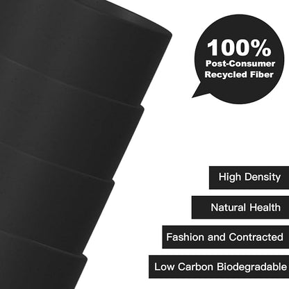 Homienly Wheat Straw Cups 8 PCS Plastic Cups Unbreakable Drinking Cup Reusable - Image 5
