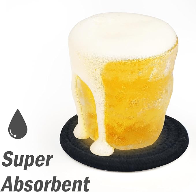 ABenkle 8 Pcs Drink Coasters - Image 3