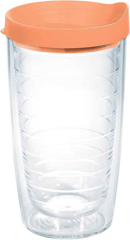 Tervis Clear & Colorful Lidded Made in USA Double Walled Insulated Tumbler by TervisTumblerCompany