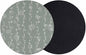 Sage Green Coasters Set of 2, Vintage Minimalist Lines Abstract Art Soft by PIEPLE