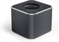 Aluminum Single Hole Pen Stand - Durable Fountain Pen Holder for Desk Display, Non - Slip Base, Minimalist Office/Home Organizer(Black,1P)