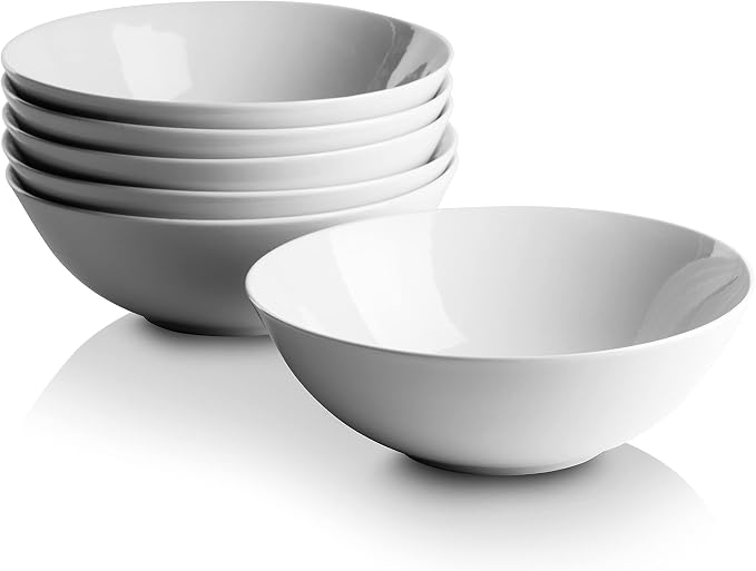 10 Strawberry Street Simply White 7" Coupe Cereal Bowl by 10StrawberryStreet