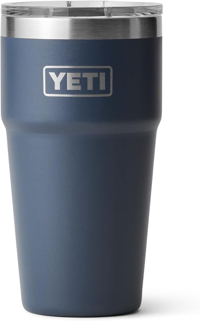 YETI Rambler 20 oz Stackable Tumbler, Stainless Steel, Vacuum Insulated by YETI