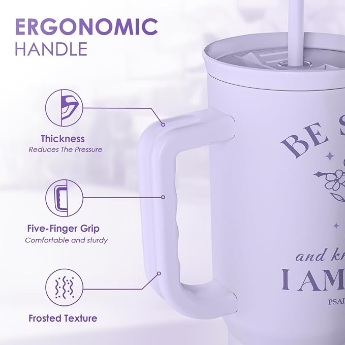 SANDJEST Christian Gift for Women – Insulated Stainless Steel Tumbler - Image 3