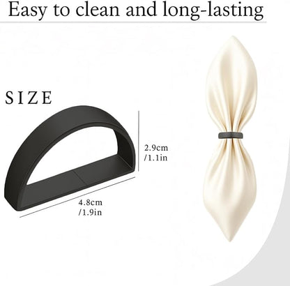 12 Pcs Stainless Steel Napkin Rings - Image 2