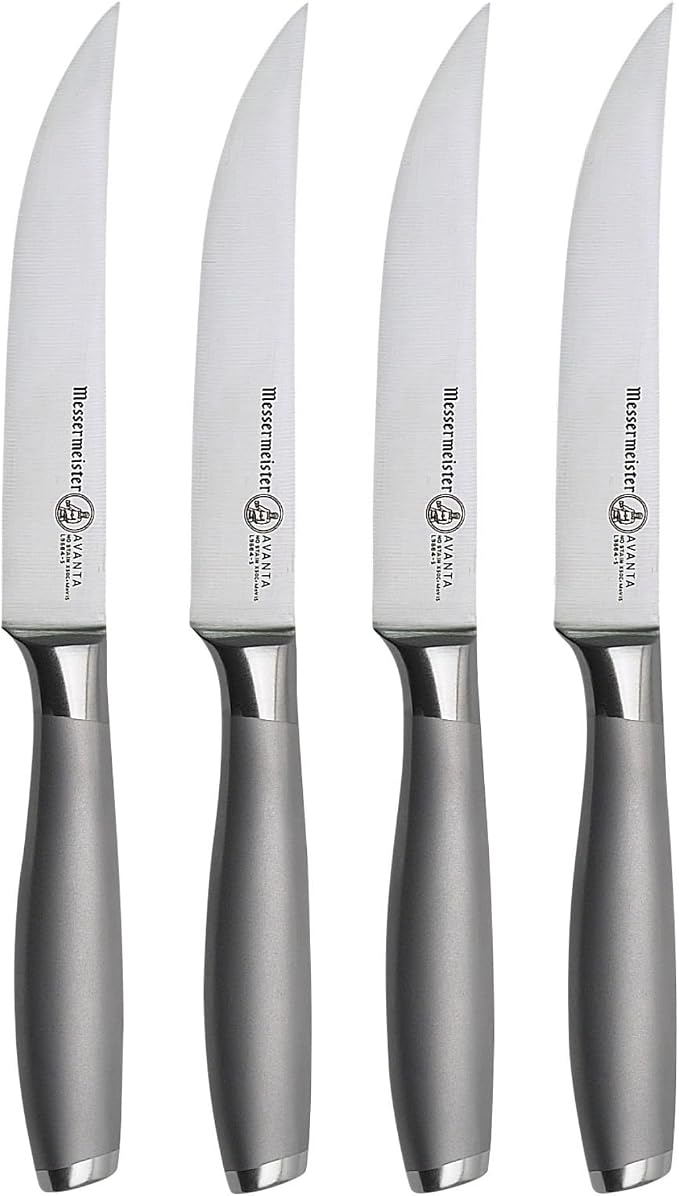Messermeister Avanta 5” Fine Edge Steak Knife Set by Messermeister