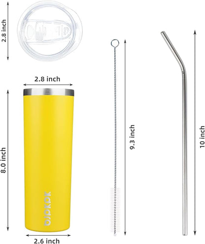 BJPKPK 20 oz 2 Pack Skinny Tumbler - Image 3