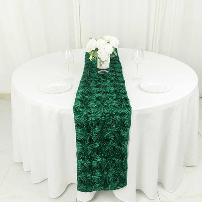 Wonderland Rosette Premium Table Runners by TABLECLOTHSFACTORY