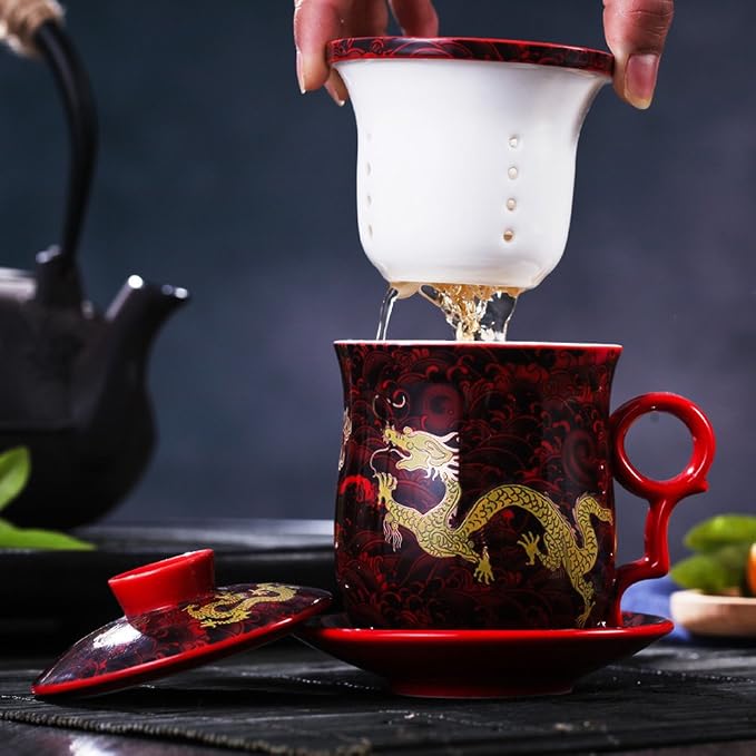 PLESIU Yuhytop Groye Tea Talent Porcelain Tea Cup - Image 2