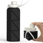 BEAUTAIL Collapsible Water Bottles 21oz/610mL, Silicone Travel Water Bottle | by BEAUTAIL