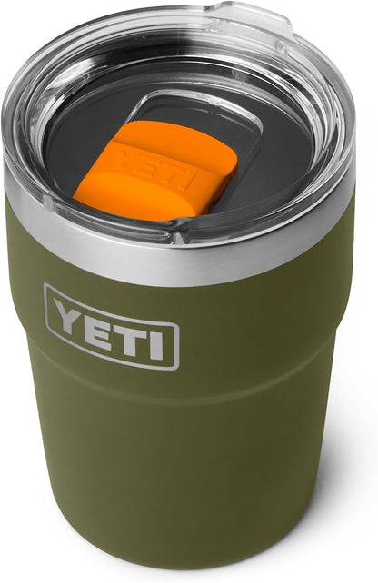 YETI Rambler 16 oz Stackable Tumbler, Vacuum Insulated, Stainless Steel - Image 3