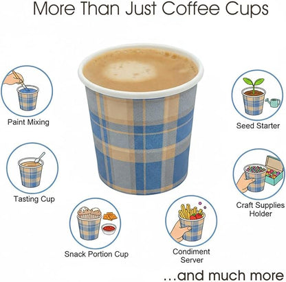 4 Oz Espresso Cups with Lids - Image 5